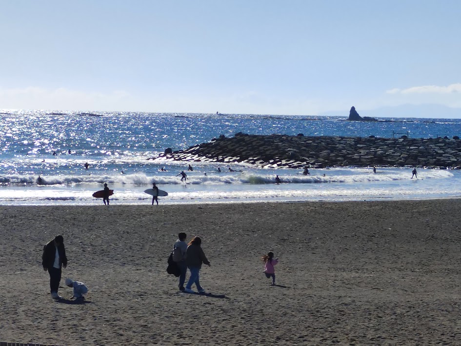 湘南の辻堂の海